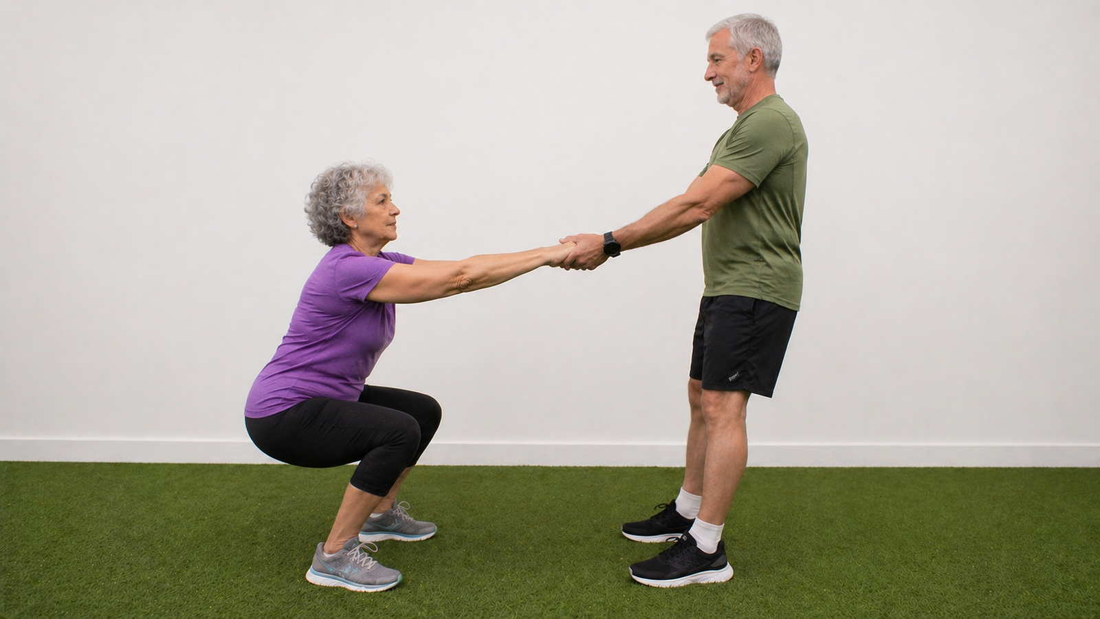 Ejercicio guiado por entrenador personal